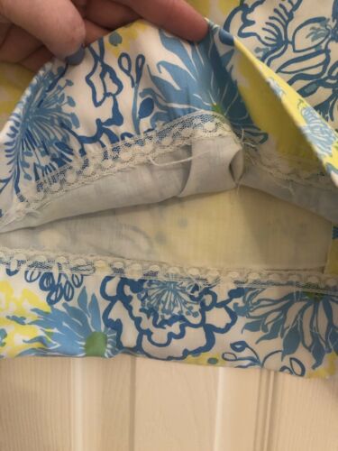 Fabulous Vintage Lilly Pulitzer yellow print skirt size M - Fresh Stock Dated February 2026