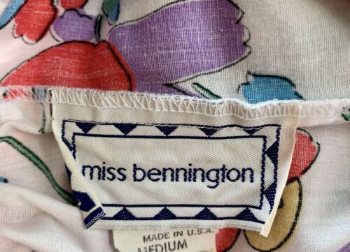 Vintage Colorful OP ART Floral High Waist Retro Midi Skirt M - Fresh Stock Dated February 2026