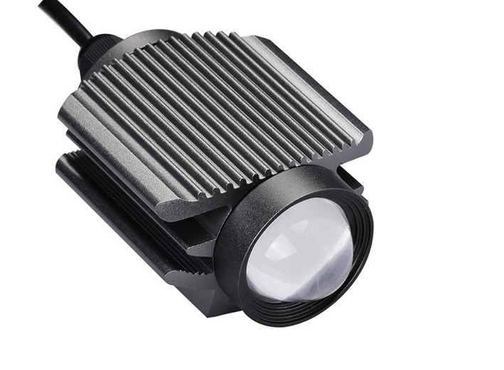 Motorcycle Yellow Fog lights with mounting hardware. (See Actual Yellow Light) - Fresh Stock Dated February 2026