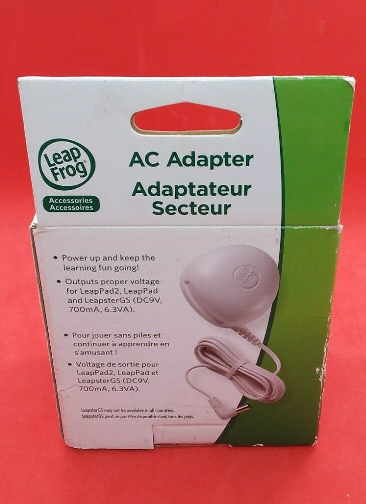 Leapfrog AC Adapter 9V Power Supply Charger Model 690-11213 Accessories SEALED - Fresh Stock Dated December 2025