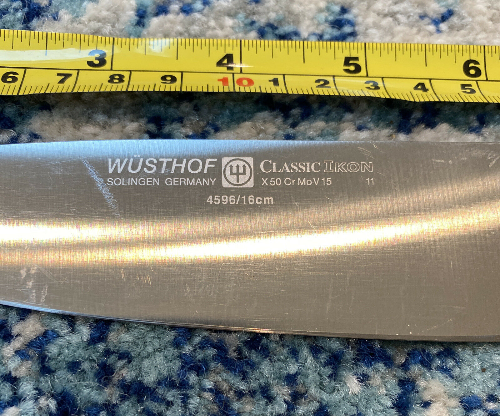 Wusthof Classic Ikon X 50 Cr MoV 15  4596-20 cm Solingen Germany - Fresh Stock Dated January 2026