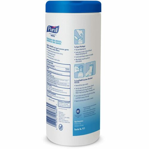 Purell Hand Sanitizing Wipes 100 Count Canister - Pack of 4 - Fresh Stock Dated February 2026