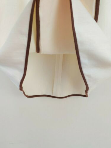 Vintage Valentino Boutique Linen Pearl Skirt 12 - Fresh Stock Dated February 2026