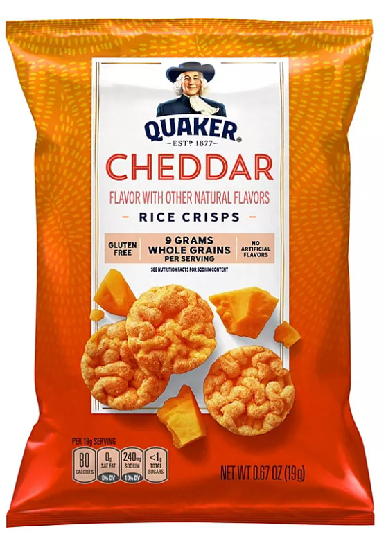 Quaker Rice Crisps Variety Pack (36 pk.) - Fresh Stock Dated December 2025