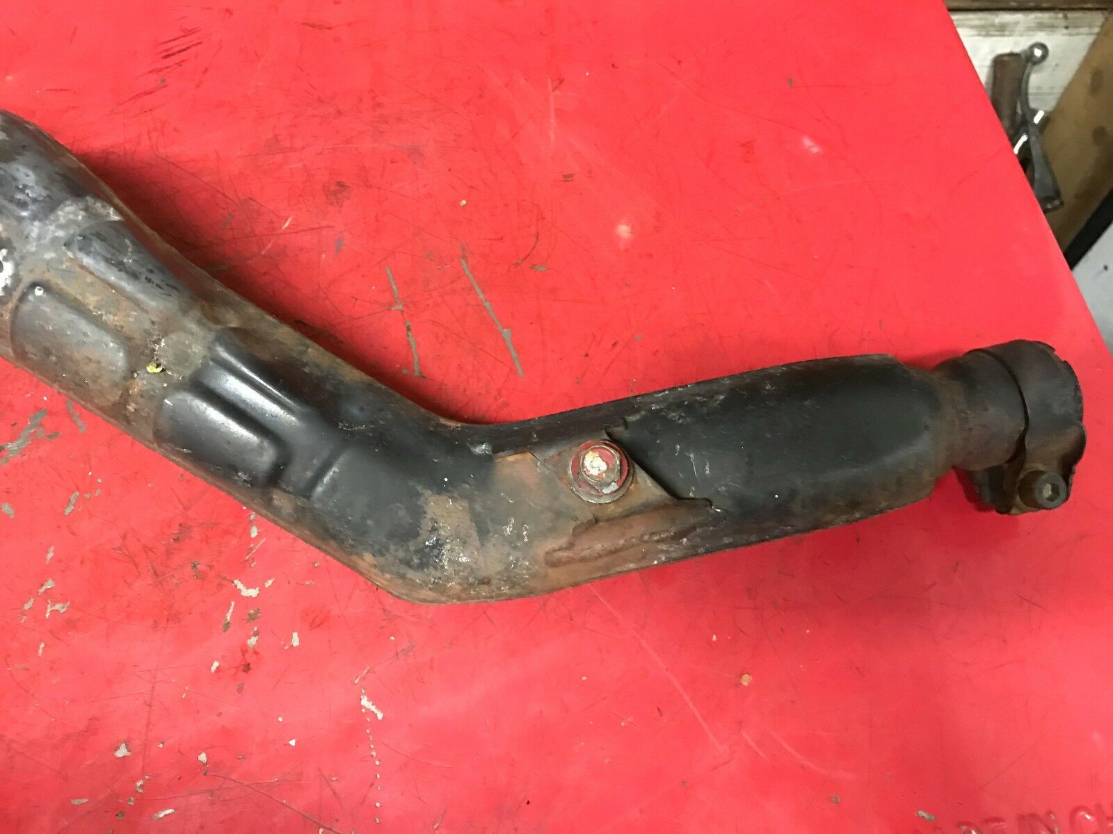 Yamaha TT225 Exhaust Pipe Muffler  TT 225  1986 1987 - Fresh Stock Dated February 2026