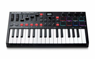 M-Audio Oxygen Pro Mini 32-Key USB MIDI Controller - OXYGENPROMINI - Fresh Stock Dated February 2026