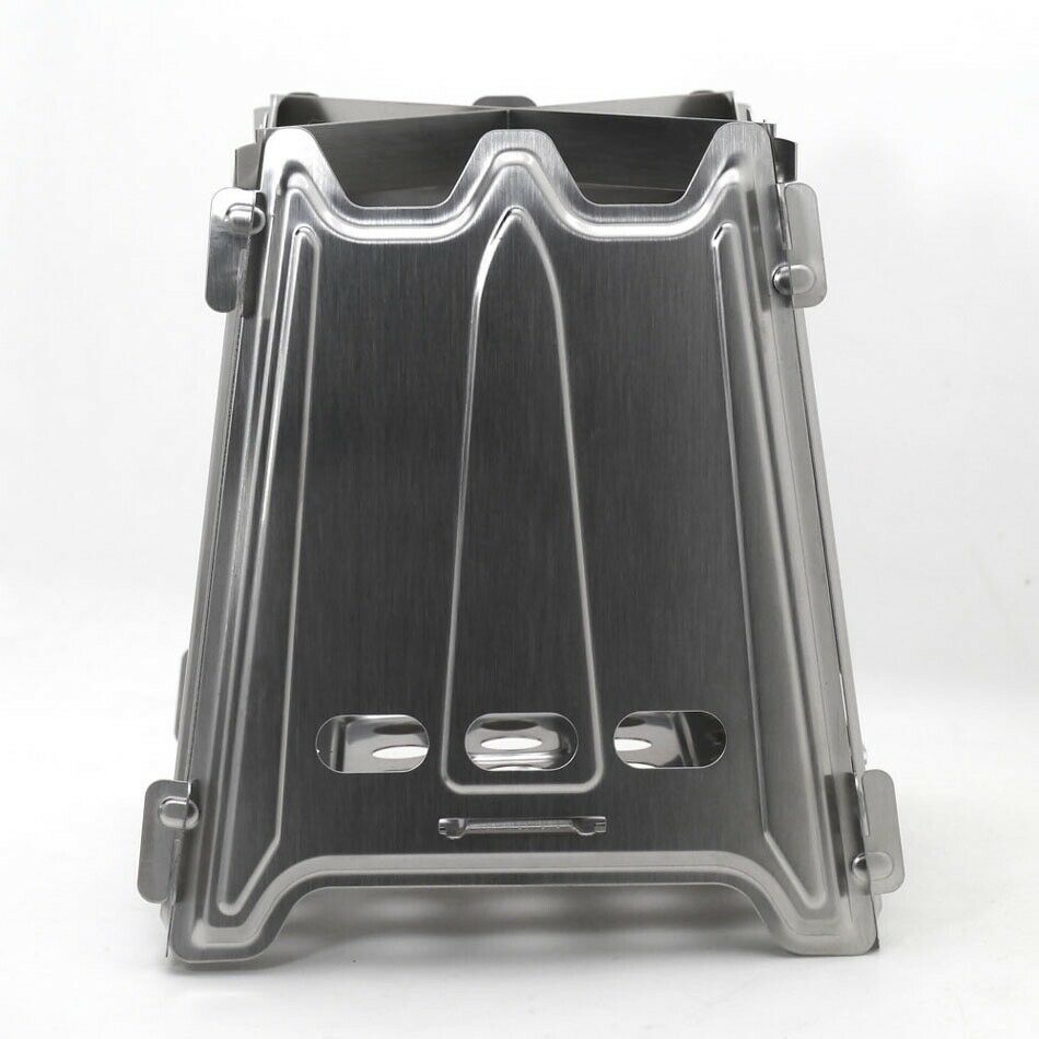 Pure Titanium Firewood Stove Ultralight Wood Burning Camping Stove Portable - Fresh Stock Dated February 2026