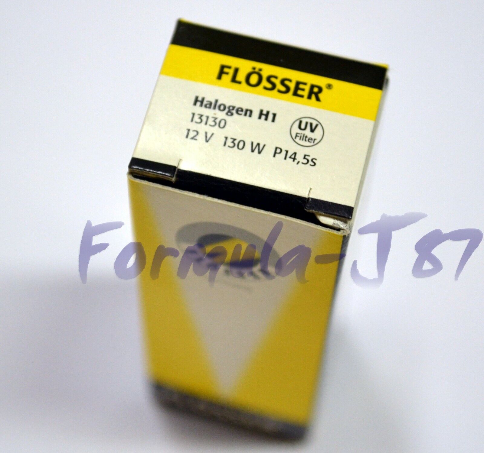 Flosser Rally H1 130W 13130 Two Bulbs Head Light High Beam Off Road High Wattage - Fresh Stock Dated February 2026