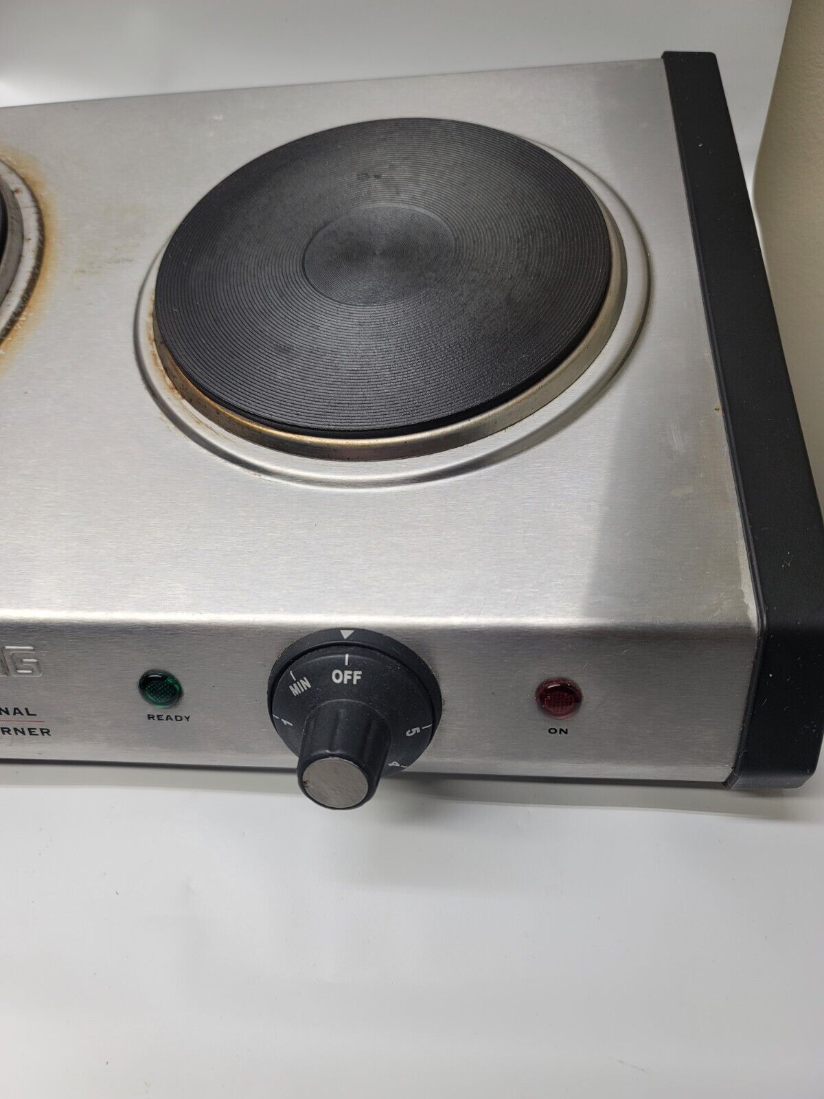 Waring DB60 Portable Professional Commercial Burner Cast Iron Hot Plates 1800W - Fresh Stock Dated February 2026
