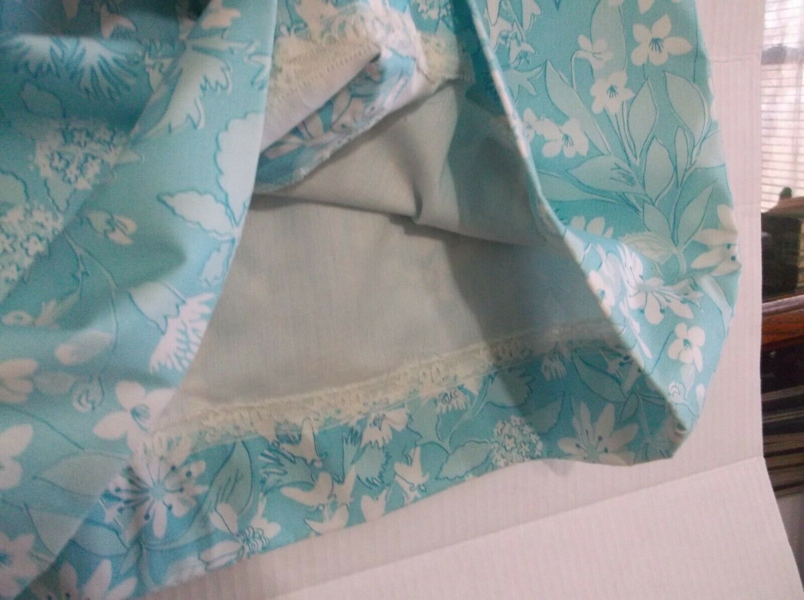 VINTAGE THE LILLY- LILLY PULITZER SPORTSWEAR DIVISION A-LINE Blue/White SKIRT - Fresh Stock Dated February 2026