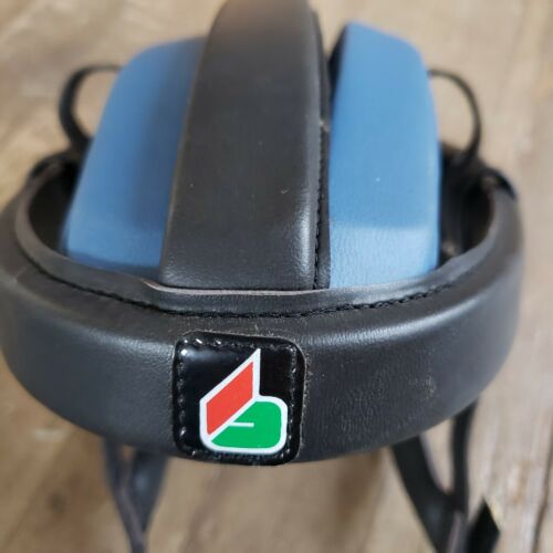 NOS Bancale Vintage Cycling Helmet blue leather bicycle - Fresh Stock Dated December 2025