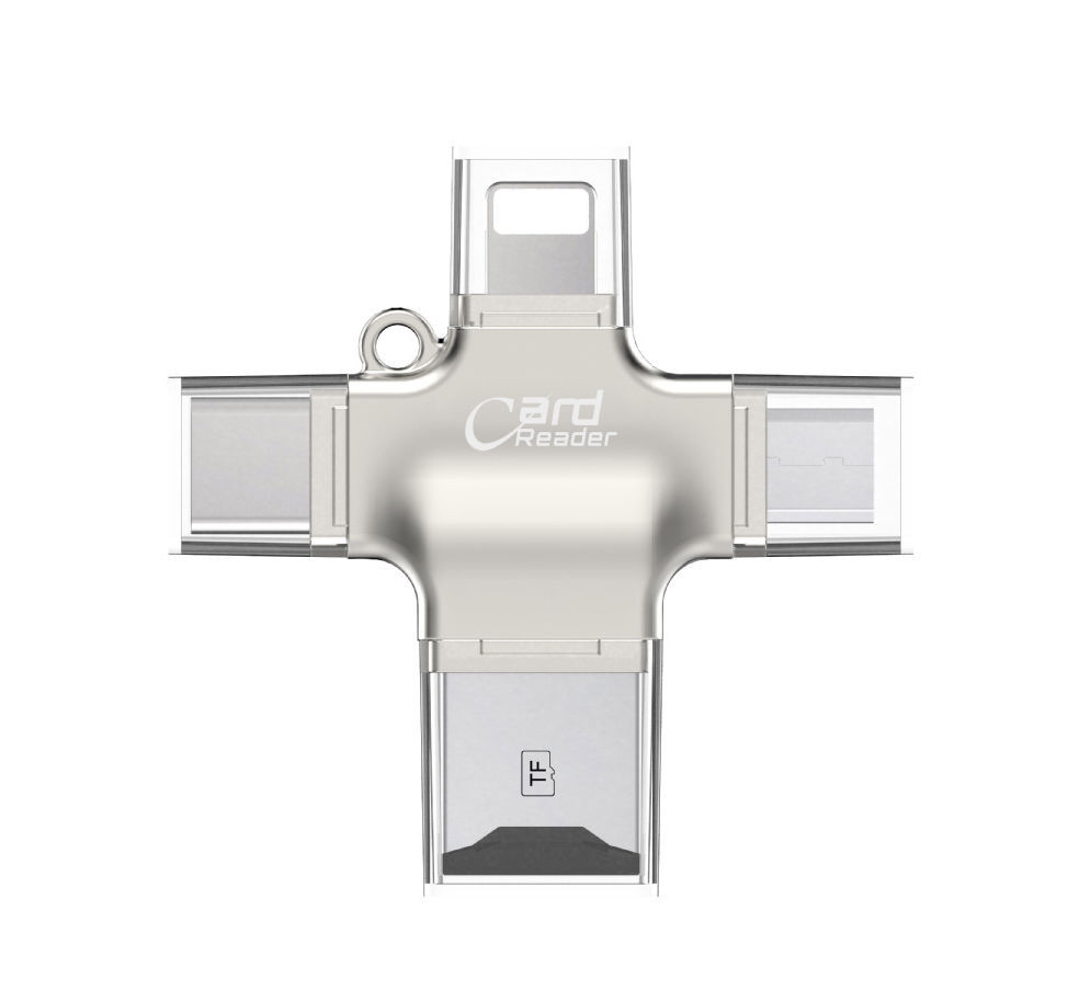 Universal Micro SD/ TF Card Reader for iPad iPhone X 8 7 Plus OTG Android Type C - Fresh Stock Dated February 2026