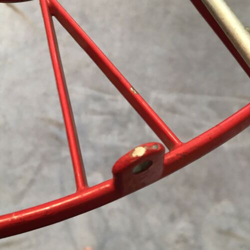 Vintage Wheeling Dervish Bike Rack Red Aluminum metal Rad - Fresh Stock Dated December 2025
