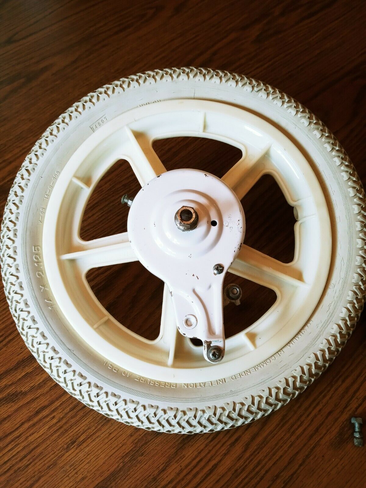 Vtg Oldschool 80s Mongoose Pro Freestyle Miniscoot Mag Rims,W/Band Brake Hub,14