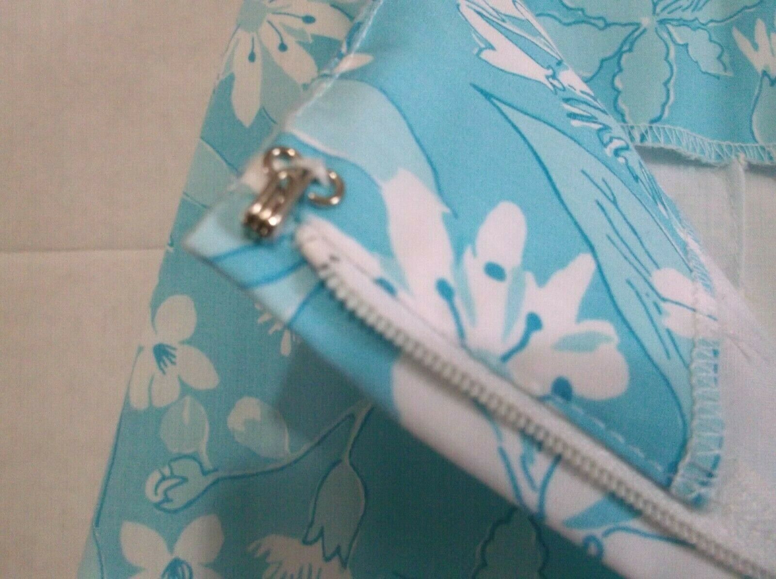 VINTAGE THE LILLY- LILLY PULITZER SPORTSWEAR DIVISION A-LINE Blue/White SKIRT - Fresh Stock Dated February 2026