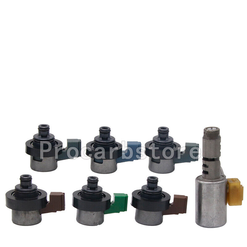7PCS OEM Transmission Solenoids Kit For Subaru Forester 2.5 Outback Baja 4EAT US - Fresh Stock Dated February 2026