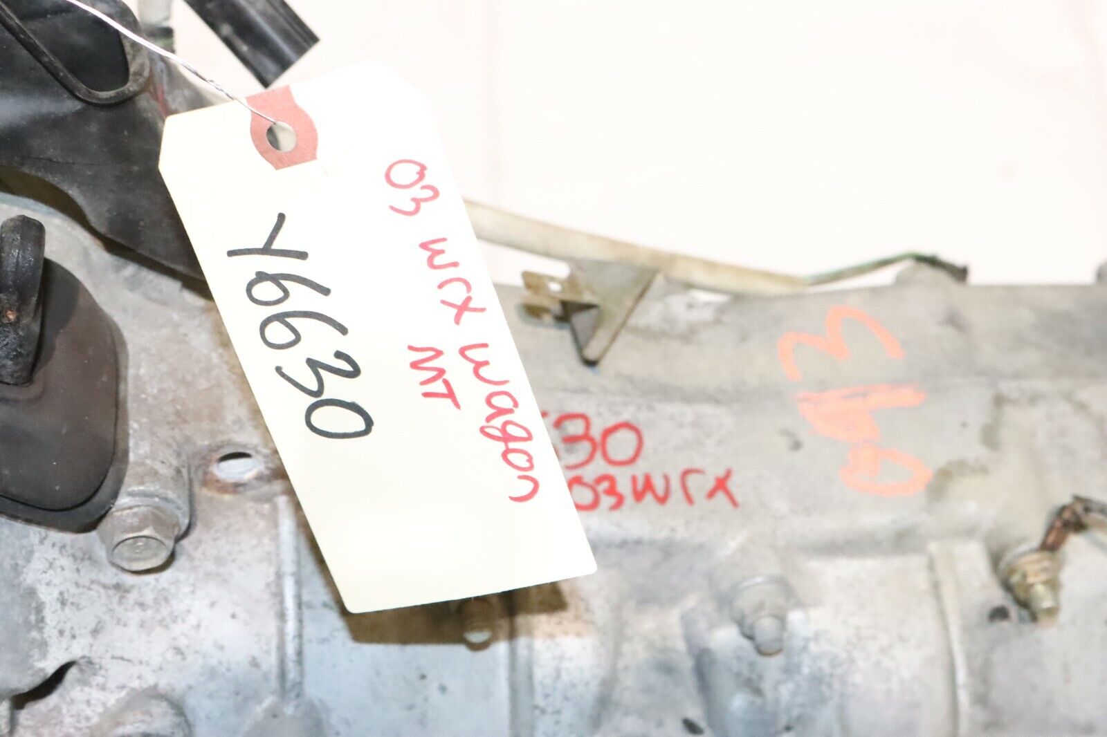 02-03 SUBARU IMPREZA WRX MANUAL TRANSMISSION 5 SPEED M/T Y6630 - Fresh Stock Dated February 2026