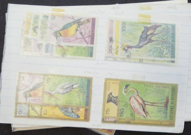 EDW1949SELL : BURUNDI Very nice collection of Mint & Used. Lots of Complete sets - Fresh Stock Dated January 2026