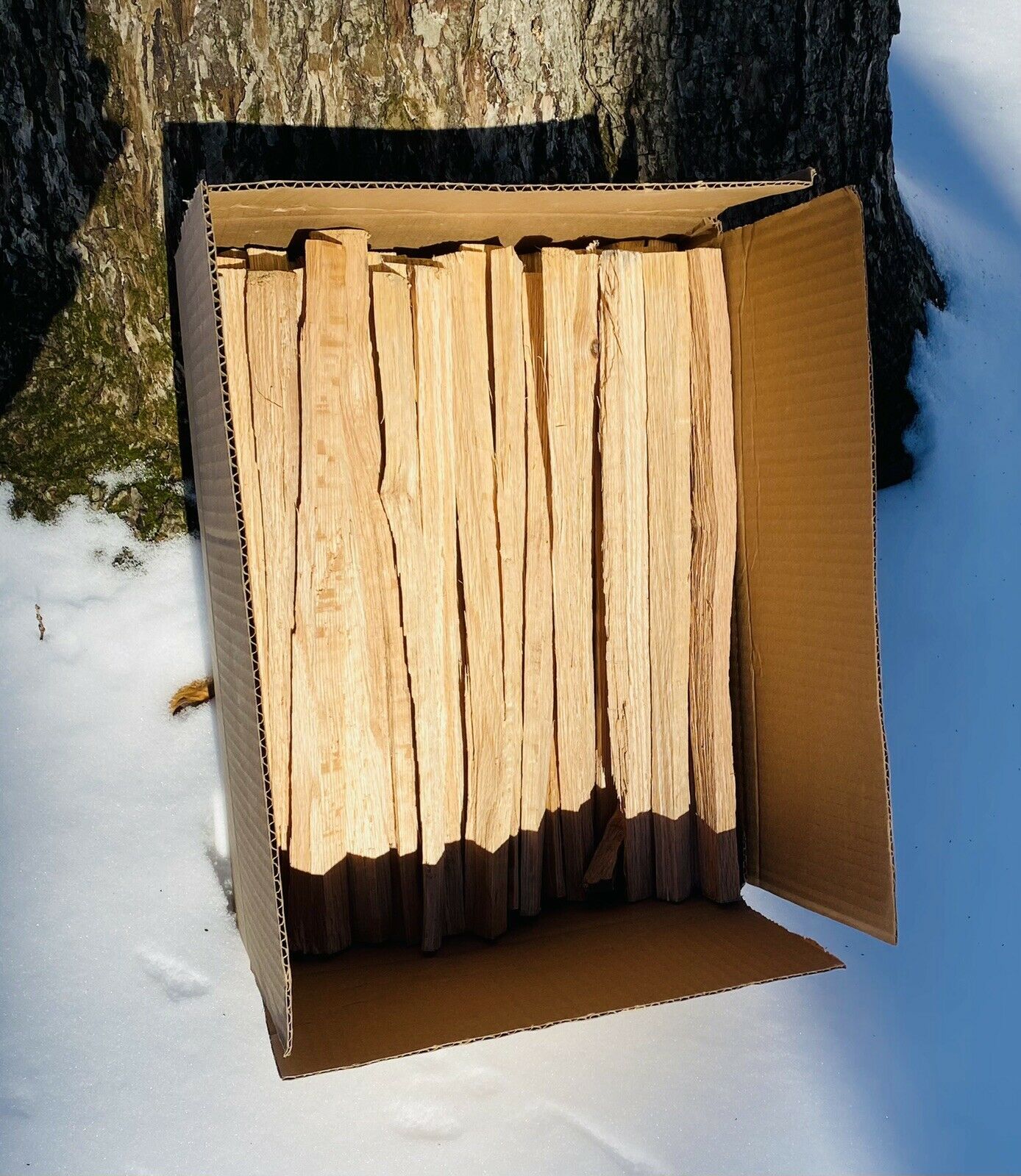 Premium Kindling Wood - 100% Seasoned Oak - Fresh Stock Dated February 2026