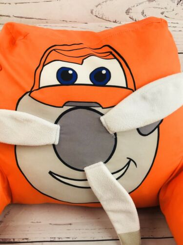 Rare Disney Planes Back Rest Bed rest Cushion Pillow Bed Pillow Orange Blue - Fresh Stock Dated December 2025