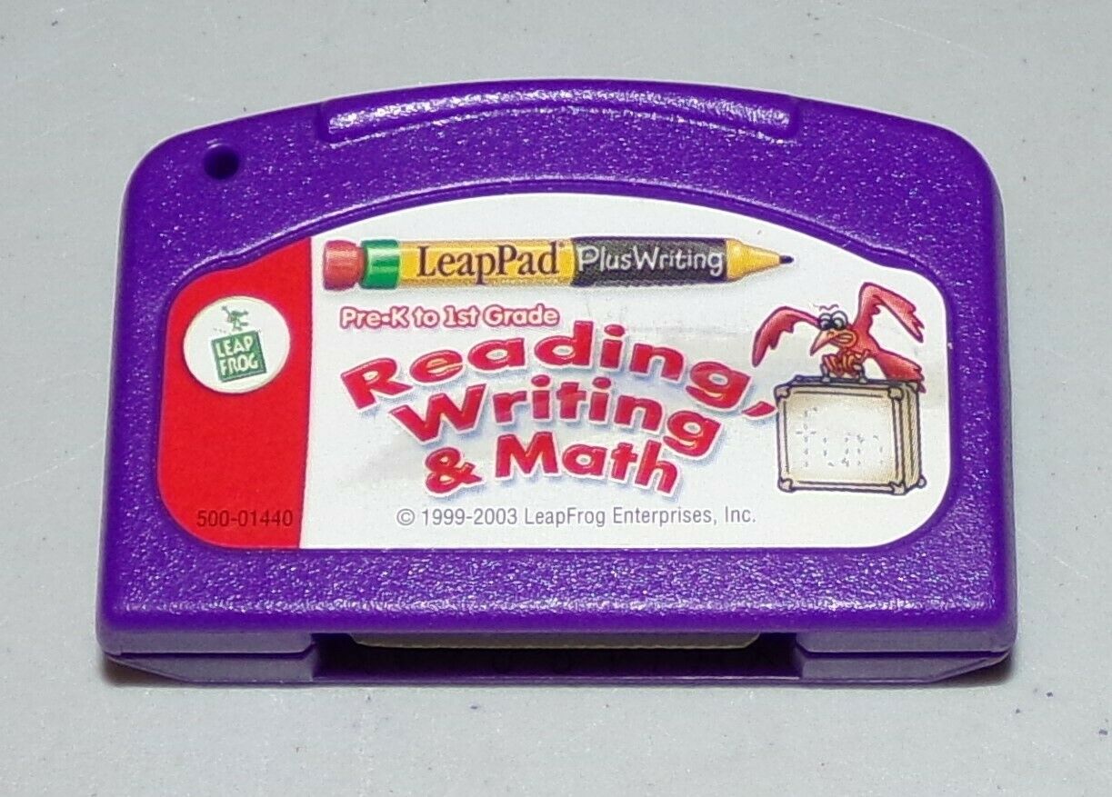 LeapFrog LeapPad Plus Writing Book Cartridge Reading, Writing & Math Pre-K 1st G - Fresh Stock Dated December 2025