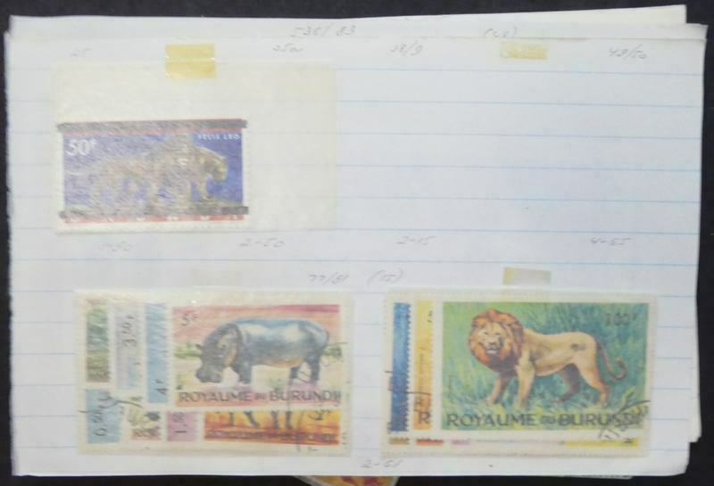 EDW1949SELL : BURUNDI Very nice collection of Mint & Used. Lots of Complete sets - Fresh Stock Dated January 2026
