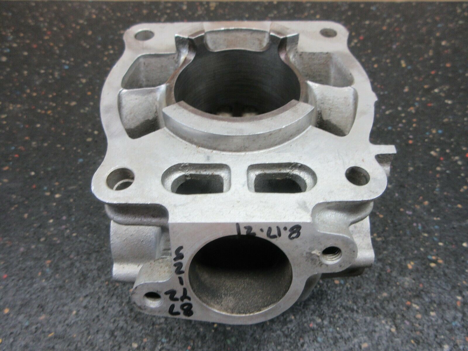 Nice! 1987 Yamaha YZ125 Cylinder 56mm smooth bore 87 YZ 125 1LX-11311-00-00 - Fresh Stock Dated February 2026