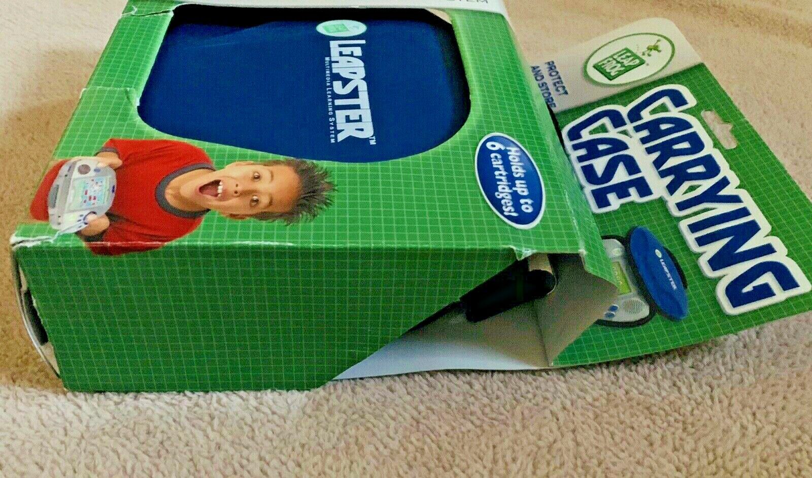 Leapfrog Leapster Carrying Blue case *New* - Fresh Stock Dated February 2026