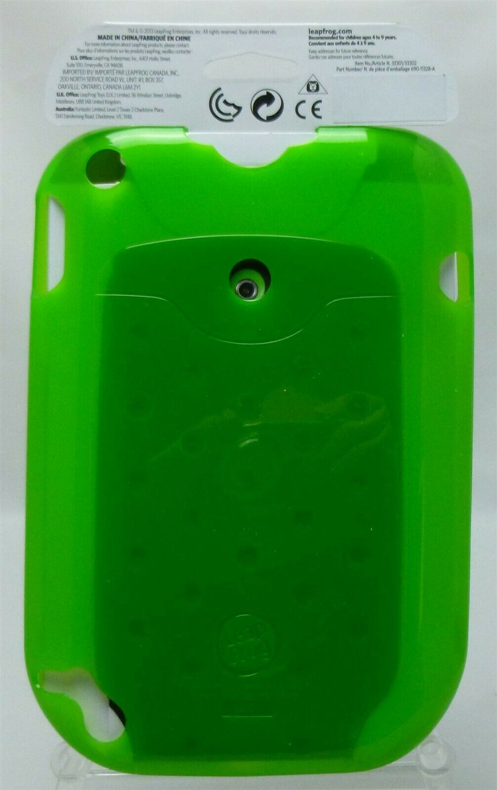 LeapFrog Gel Skin Green Protective Cover For LeapPad Ultra NEW - Fresh Stock Dated December 2025