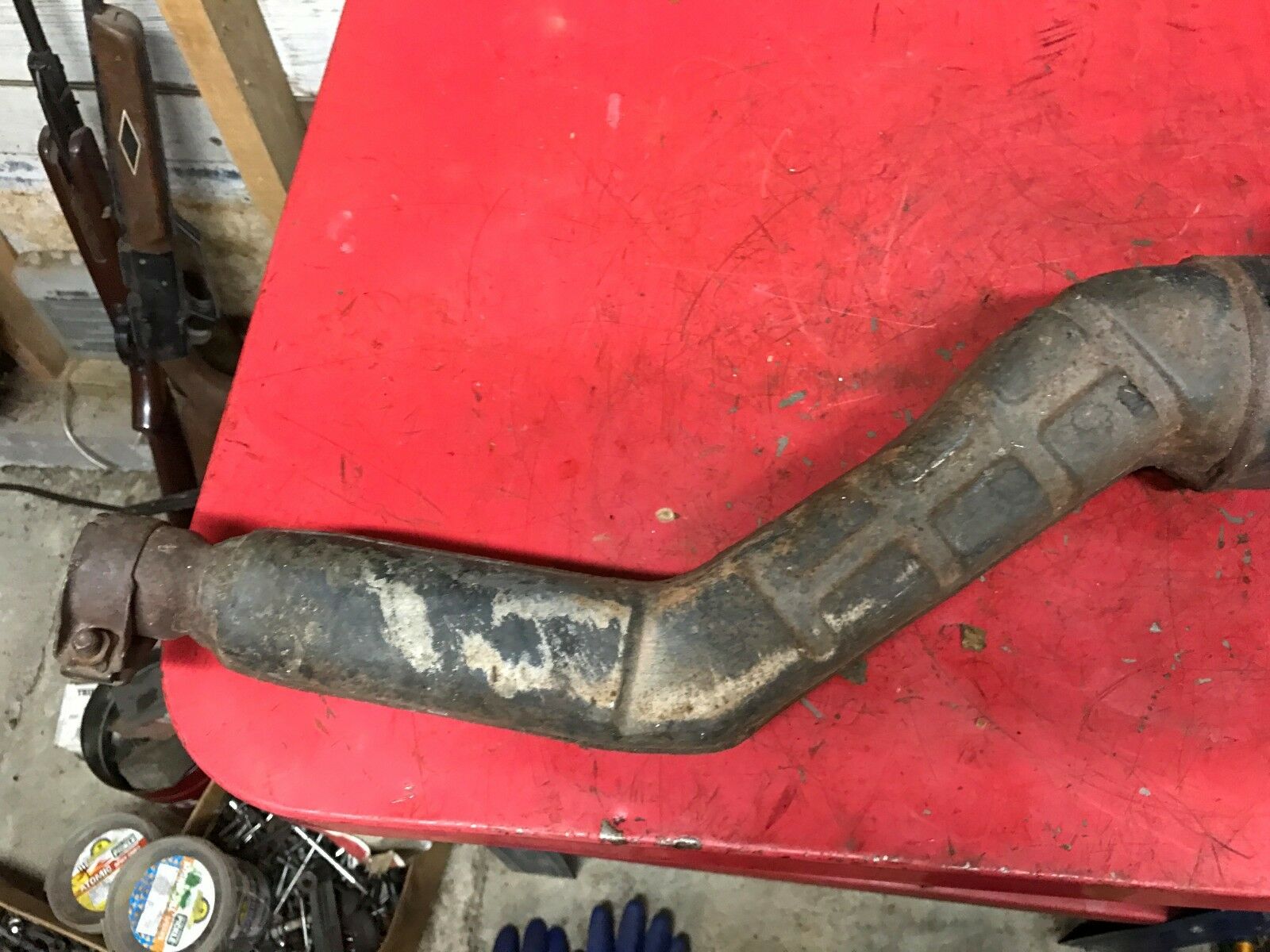 Yamaha TT225 Exhaust Pipe Muffler  TT 225  1986 1987 - Fresh Stock Dated February 2026