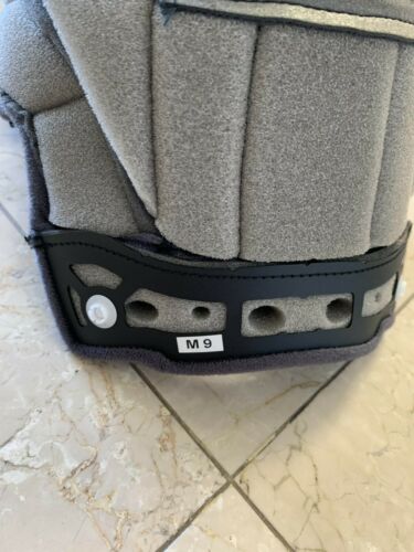 Shoei Neotech motorcycle helmet center pad (M) - Fresh Stock Dated December 2025