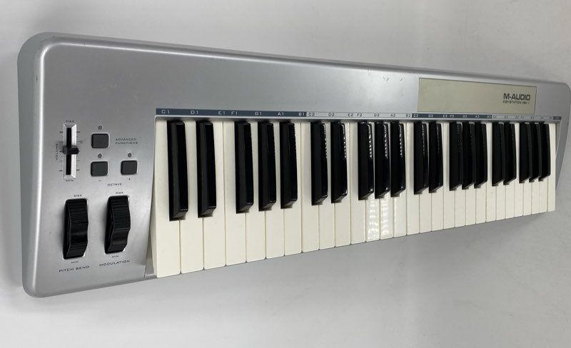 M Audio 49e Keystation Keyboard Controller With USB Midi Connection & Adapter - Fresh Stock Dated February 2026