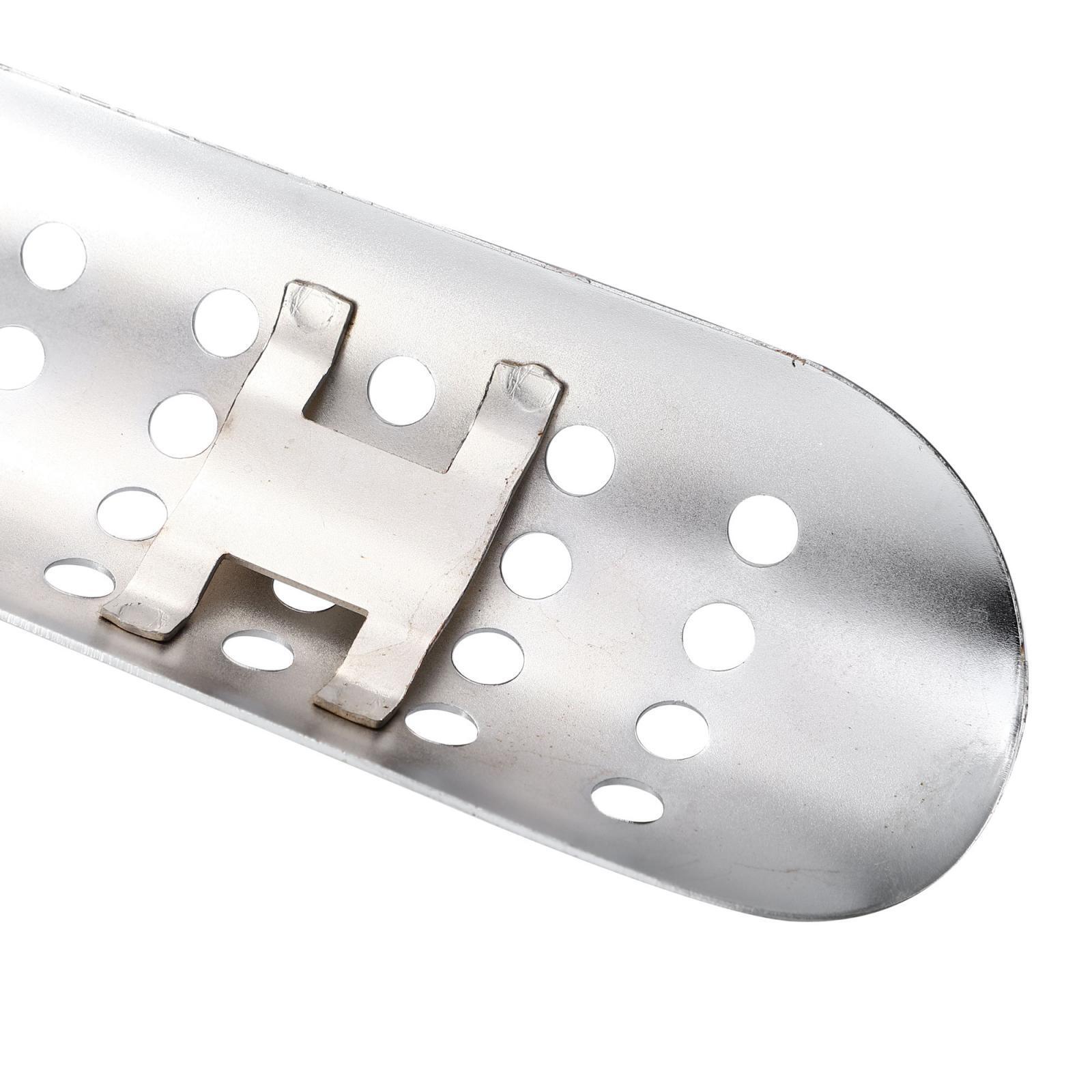 Universal Motorcycle Exhaust Hole Heat Shield with 20-70mm Clamp Silver Tone - Fresh Stock Dated February 2026