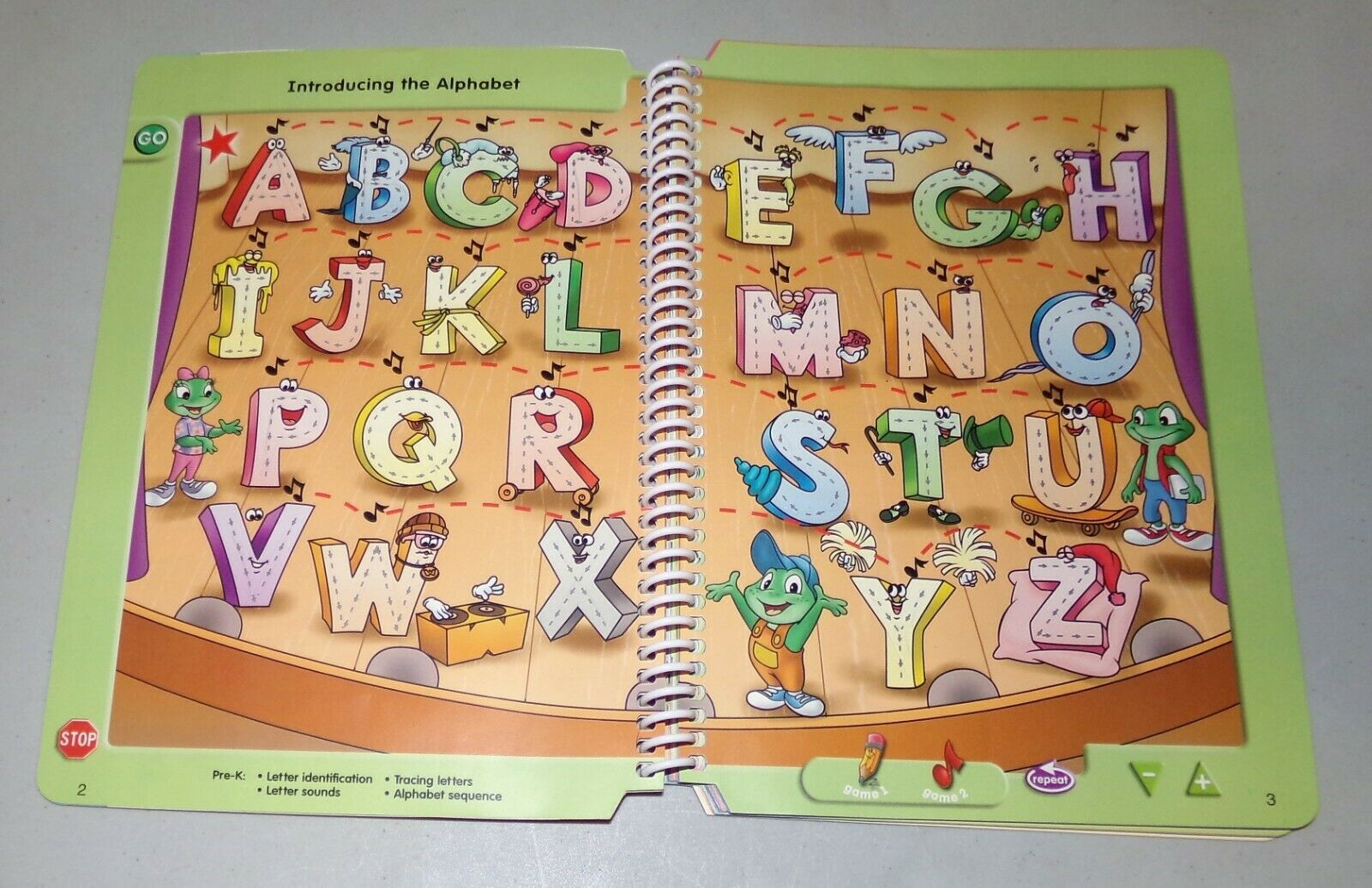 LeapFrog LeapPad Plus Writing Book Cartridge Reading, Writing & Math Pre-K 1st G - Fresh Stock Dated December 2025