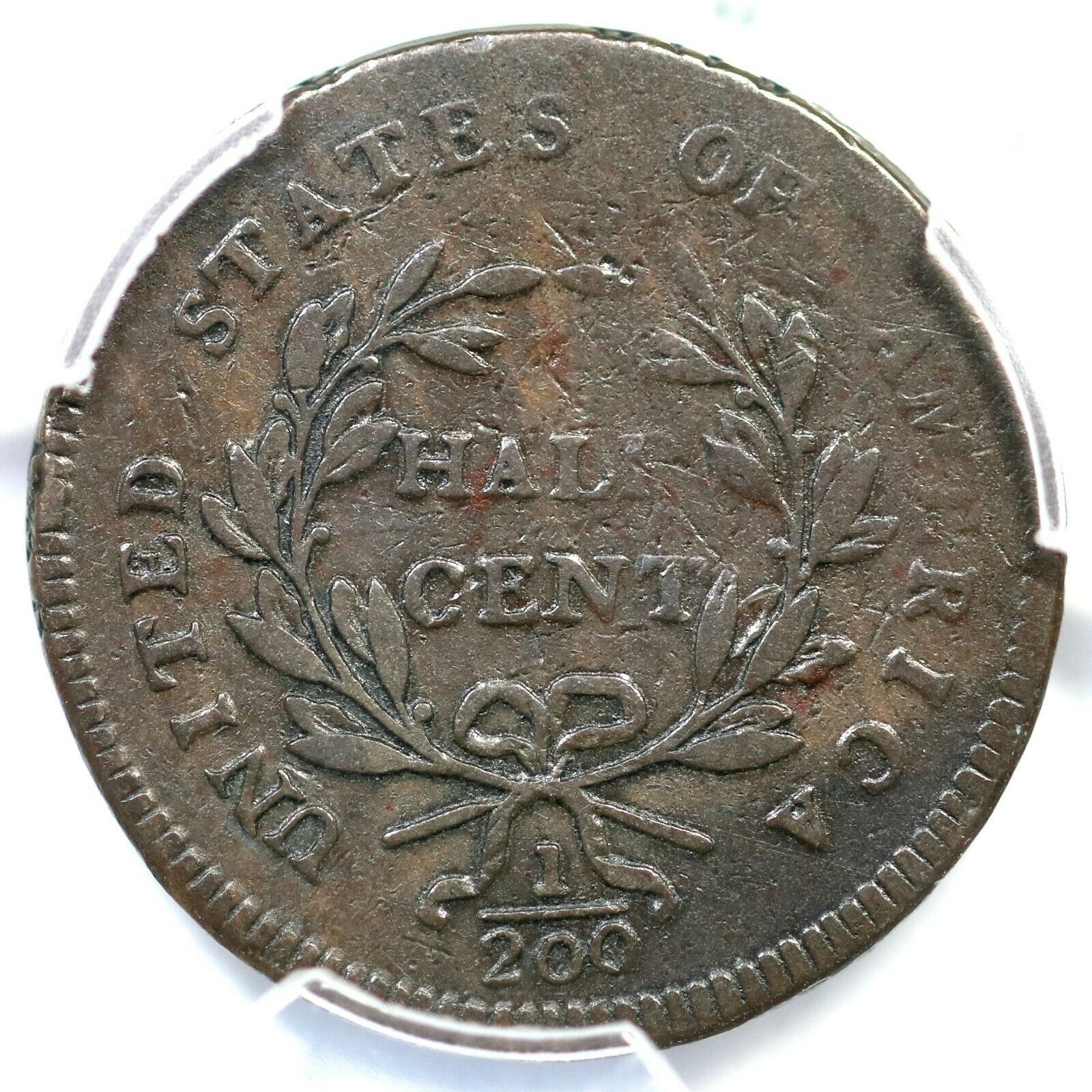 1797 C-3b R-4 PCGS VF 30 Lett Edge Liberty Cap Half Cent Coin 1/2c - Fresh Stock Dated February 2026