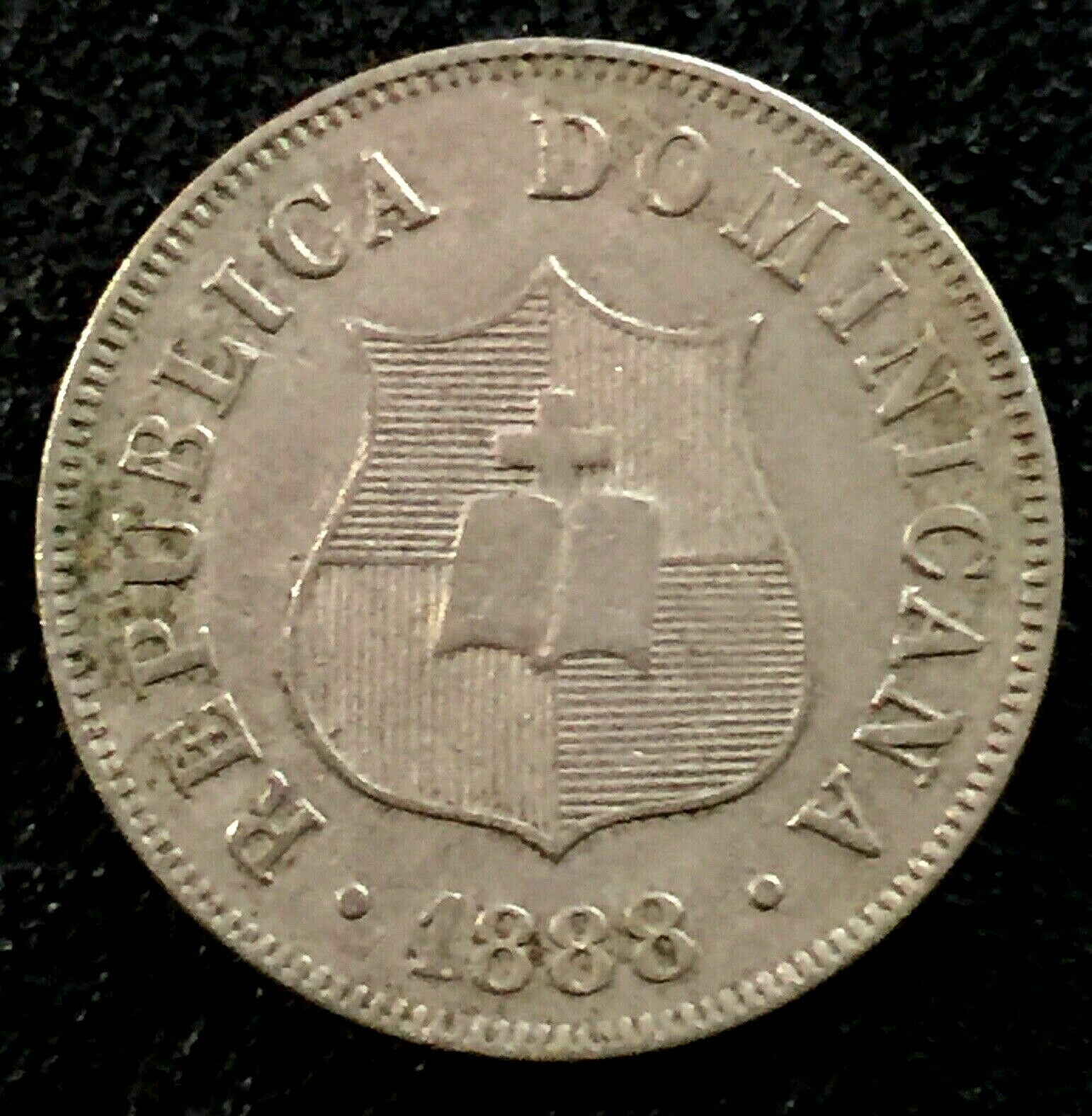DOMINICAN REPUBLIC 1888A 2 1/2 Centavos VF - Fresh Stock Dated February 2026