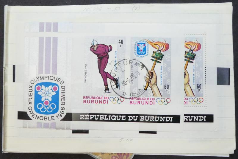 EDW1949SELL : BURUNDI Very nice collection of Mint & Used. Lots of Complete sets - Fresh Stock Dated January 2026