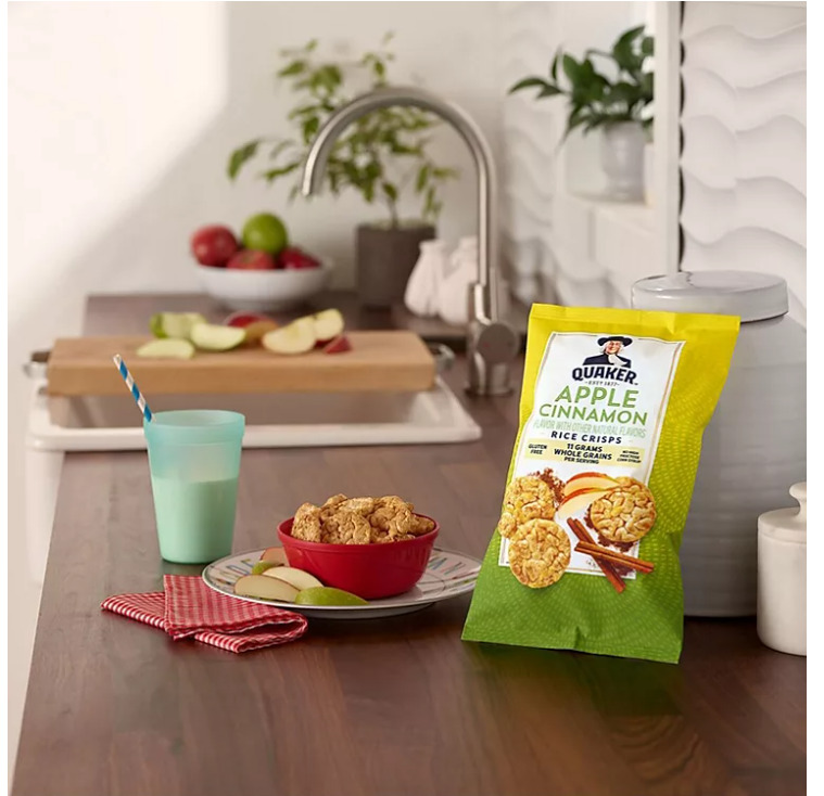 Quaker Rice Crisps Variety Pack (36 pk.) - Fresh Stock Dated December 2025