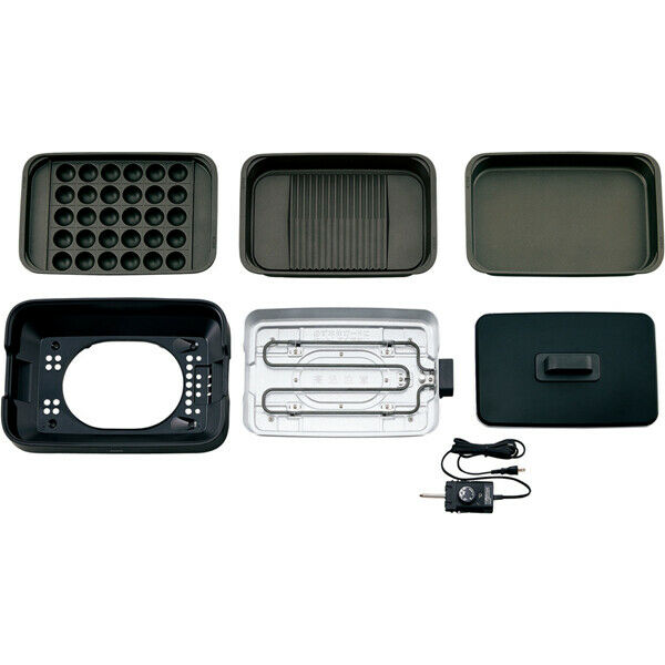 ZOJIRUSHI Hot Plate Yakiyaki 3 Plate Type EA-KJ30-BA - Fresh Stock Dated December 2025