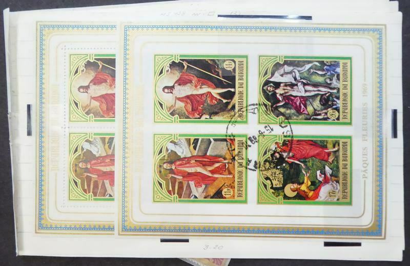 EDW1949SELL : BURUNDI Very nice collection of Mint & Used. Lots of Complete sets - Fresh Stock Dated January 2026