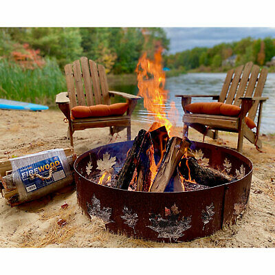 TimberTote Natural Hardwood Mix Fire Log Firewood Bundle for Fireplace & Firepit - Fresh Stock Dated December 2025