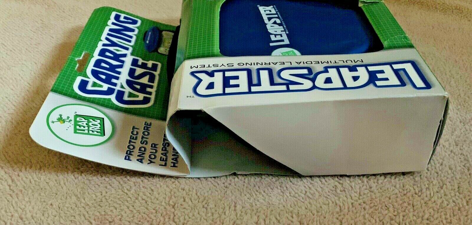 Leapfrog Leapster Carrying Blue case *New* - Fresh Stock Dated February 2026