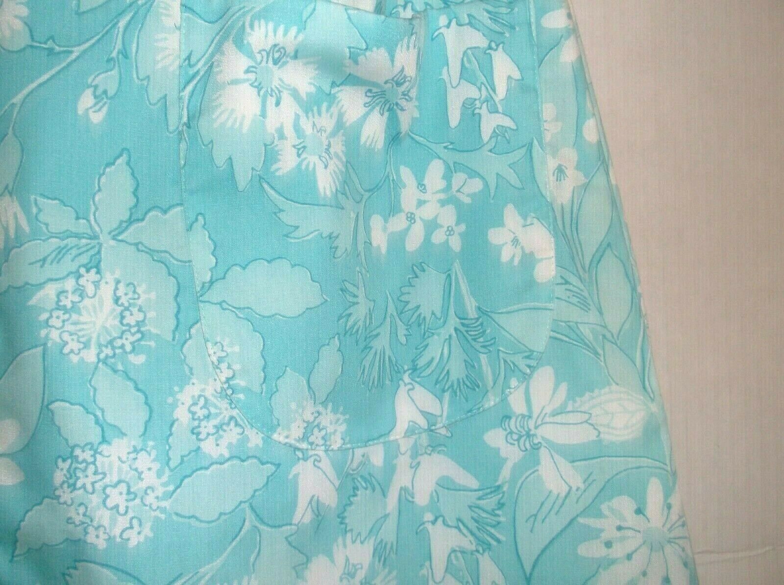 VINTAGE THE LILLY- LILLY PULITZER SPORTSWEAR DIVISION A-LINE Blue/White SKIRT - Fresh Stock Dated February 2026