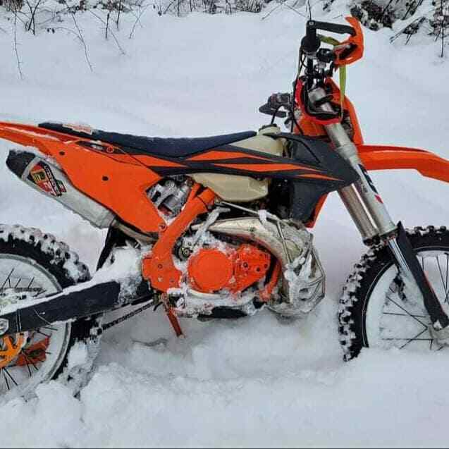 KTM Husqvarna exhaust pipe guard Diffusorschutz Cage Muzzle - Fresh Stock Dated February 2026