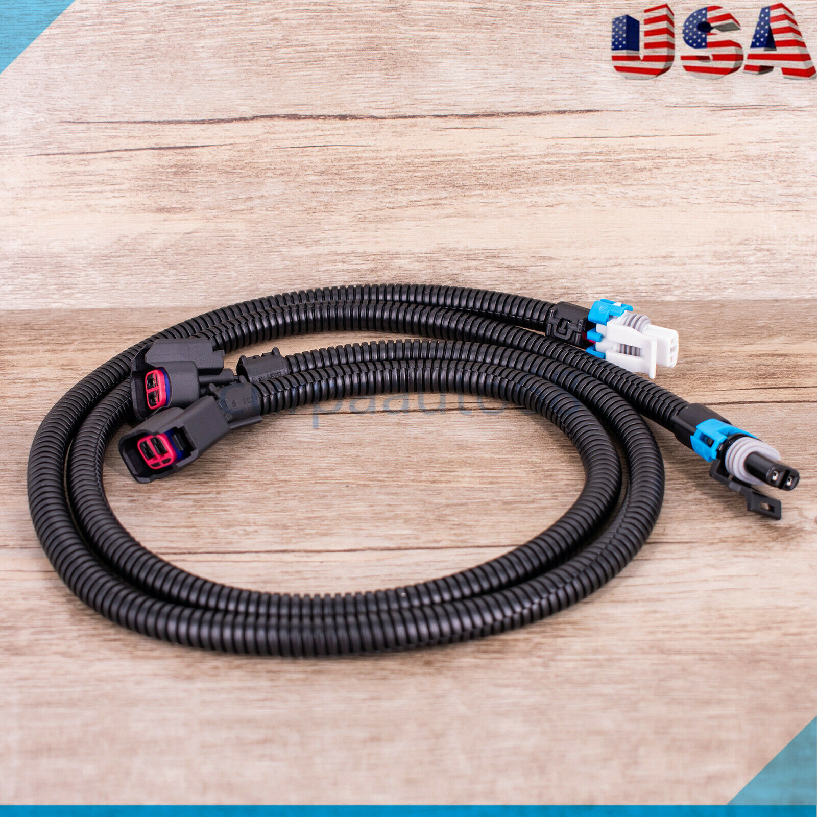 2 pair Fuel Injectors W/ Harness  Fits For Polaris Ranger XP Ranger Crew RZR 800 - Fresh Stock Dated February 2026