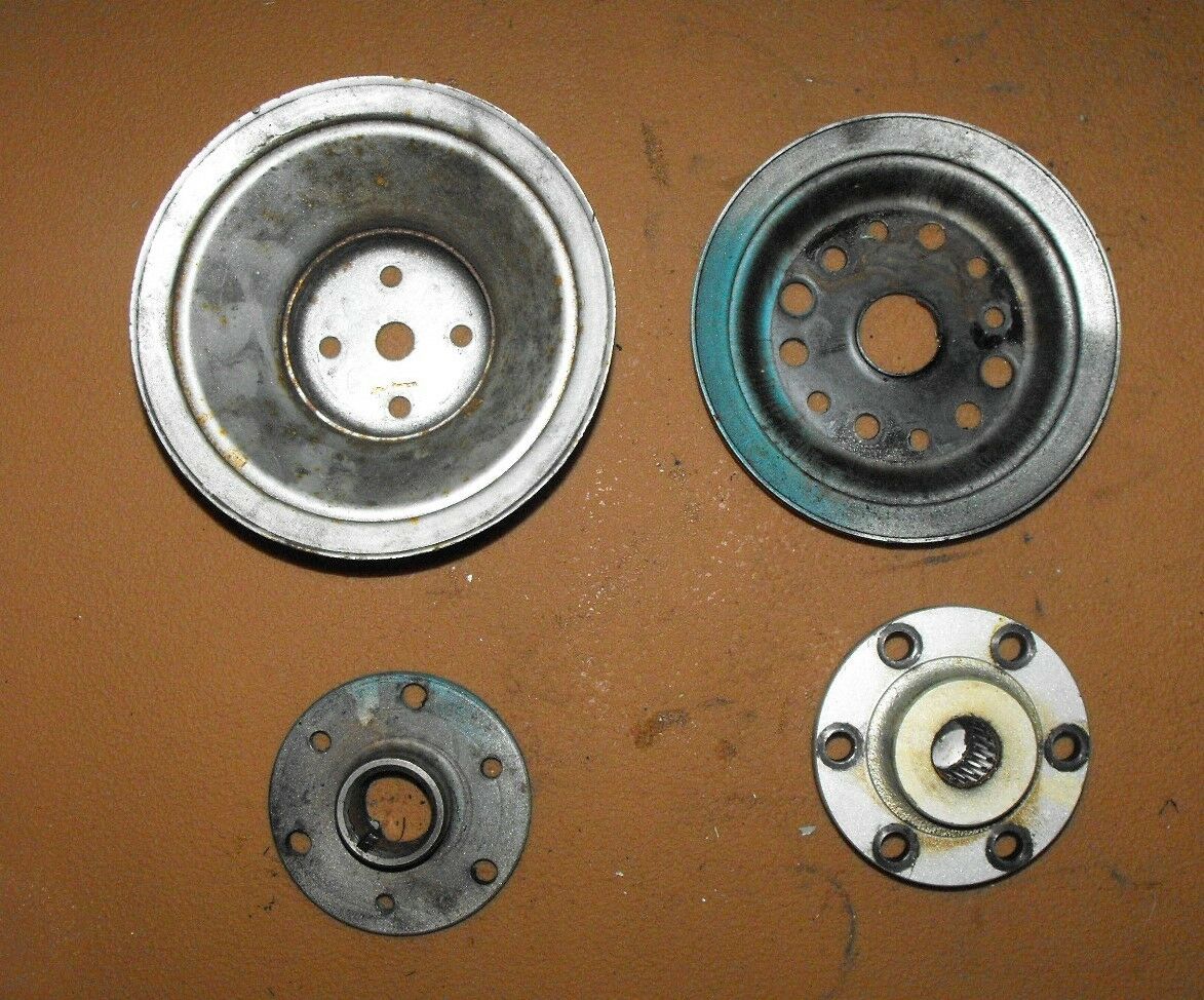 FE2A13585 OMC 2.5L Stinger 400 Pulley Hub Set PN 0908616 Fits 1975-1986 - Fresh Stock Dated February 2026