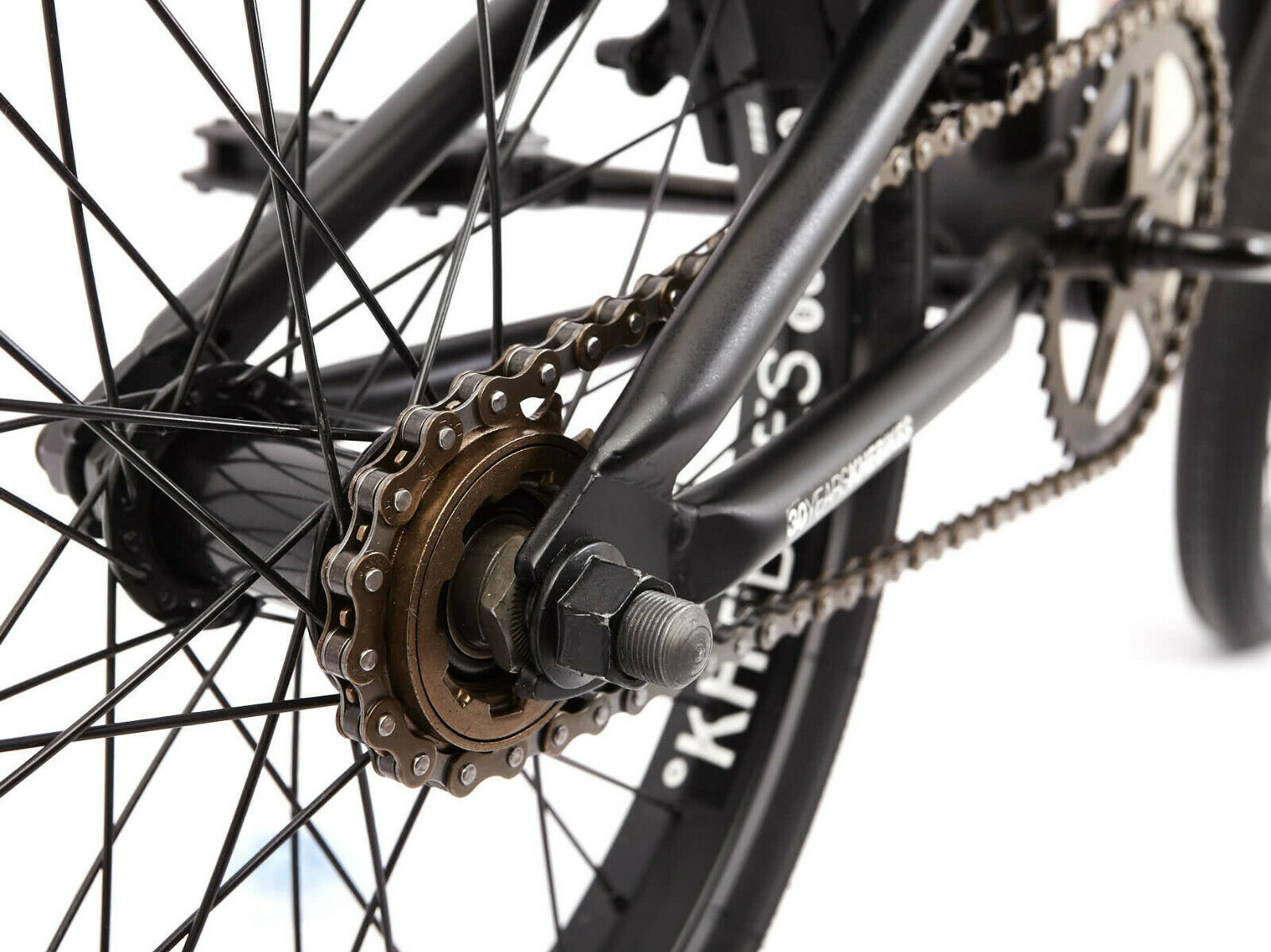 KHE BMX Bike Blaze 18 Inch Black Affix 360° Rotor Only 22.5lbs - Fresh Stock Dated February 2026