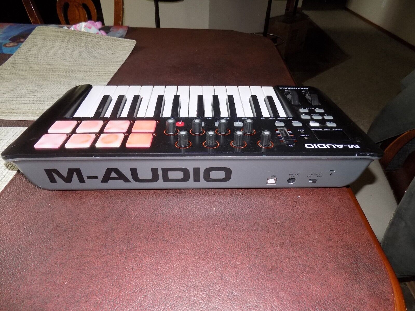 M-Audio Oxygen 25 - USB MIDI Keyboard Controller Untested - Fresh Stock Dated February 2026