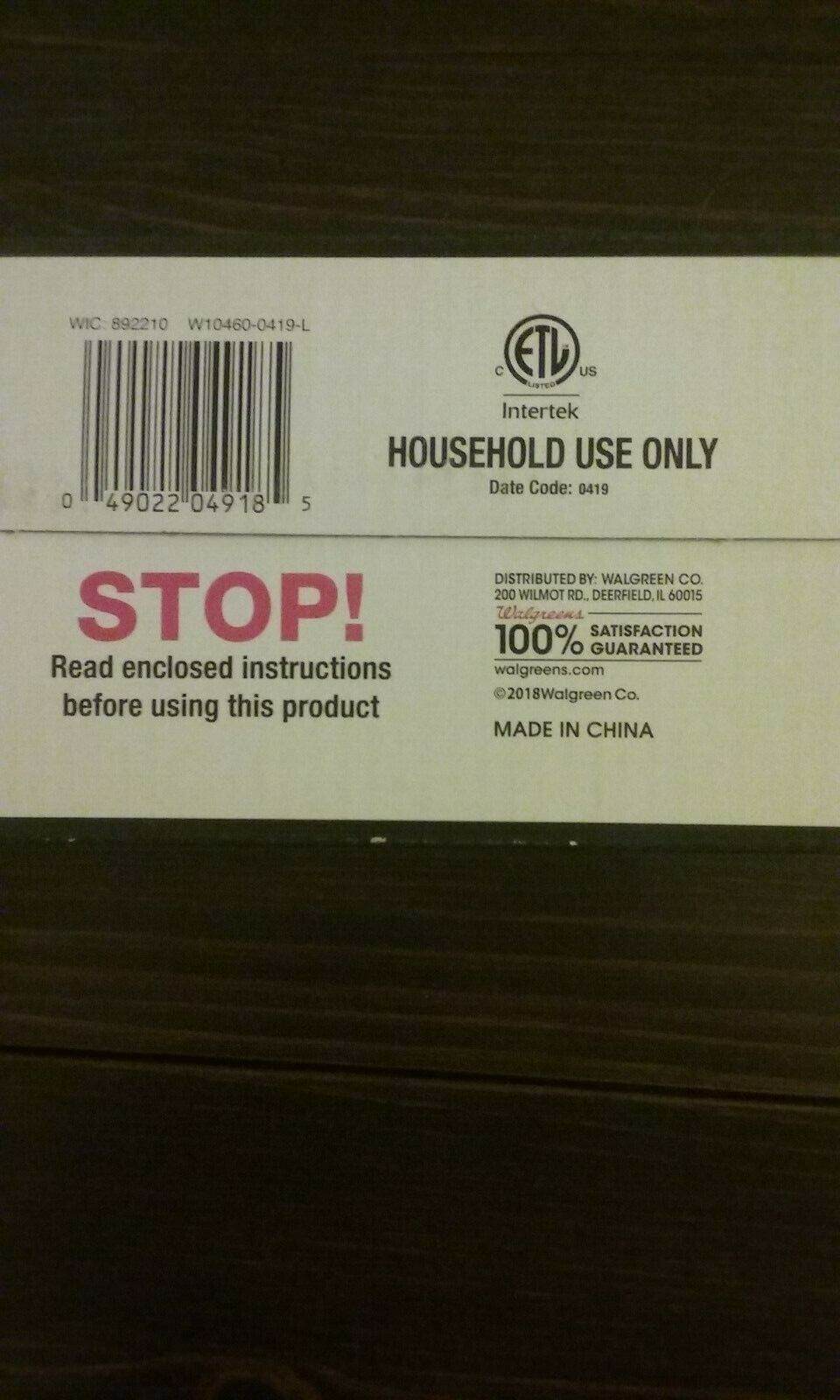 Living Solutions Single Burner W/ Variable Temperature Control 1100 Watt Handles - Fresh Stock Dated February 2026