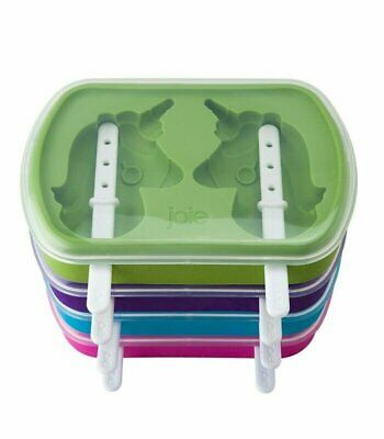 Joie Silicone Tray Unicorn Shape Freeze Ice Pop Maker Mold - Random Color Tray - Fresh Stock Dated February 2026